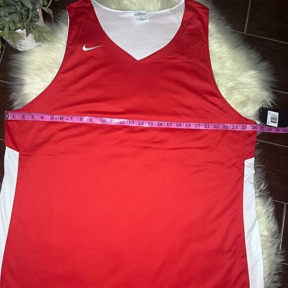 Nike reversible red/white basketball jersey sz 3XLTT - Picture 6 of 6